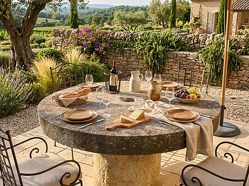 Table de jardin 6 à 8 personnes
